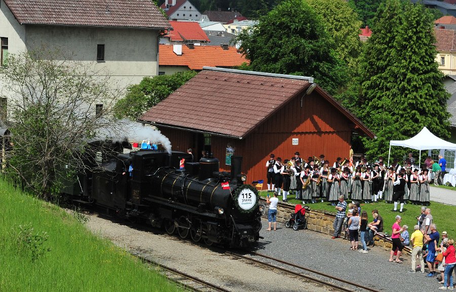 Waldviertelbahn 115 Jahr Feier Groß Gerungs (1)